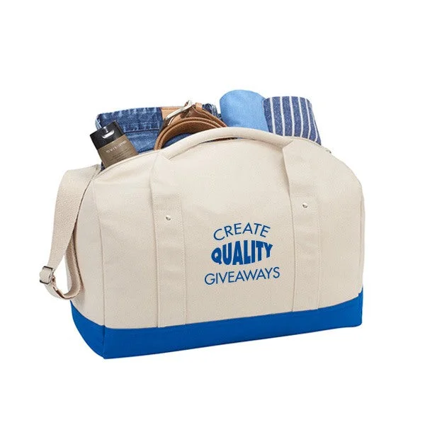 17" Belair Cotton Canvas Duffel (Q732322)