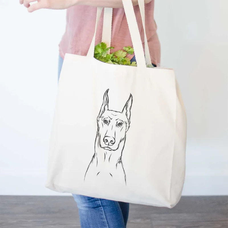 Ace the Doberman Pinscher - Tote Bag