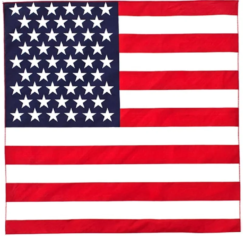 American Flag Pattern Bandanas