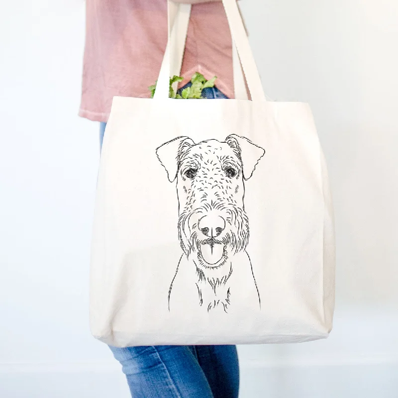 Andy the Airedale Terrier - Tote Bag