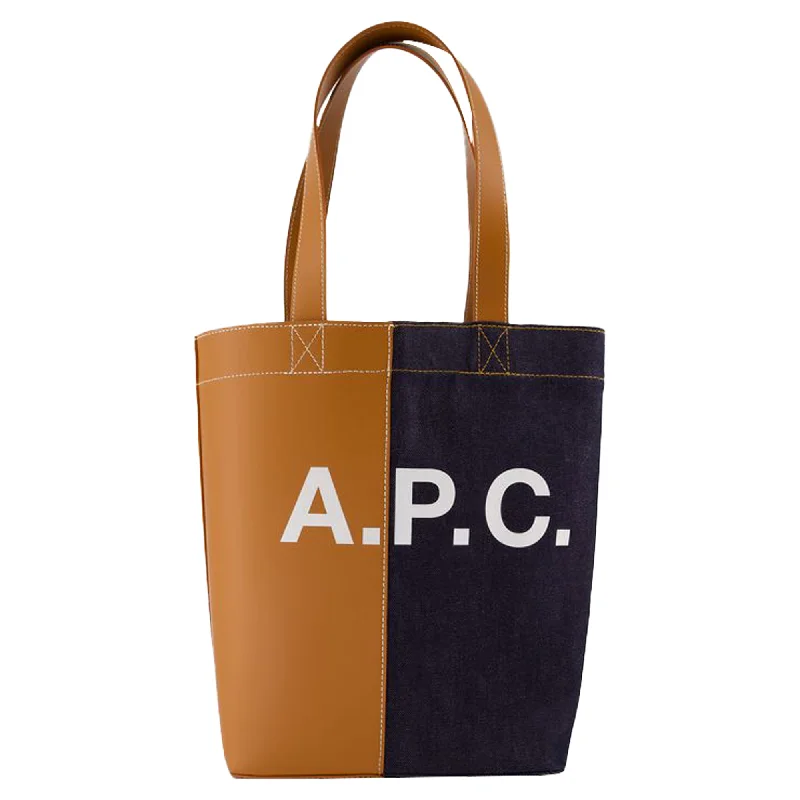 Axel Tote Bag - A.P.C. - Cotton - Caramel