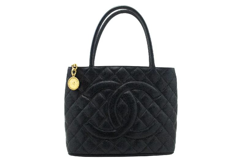 Chanel Medaillon  Leather Tote Bag (Pre-Owned)