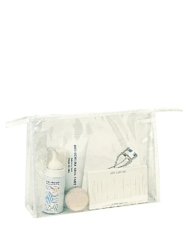 Zippered Clear Makeup Bag for Travel