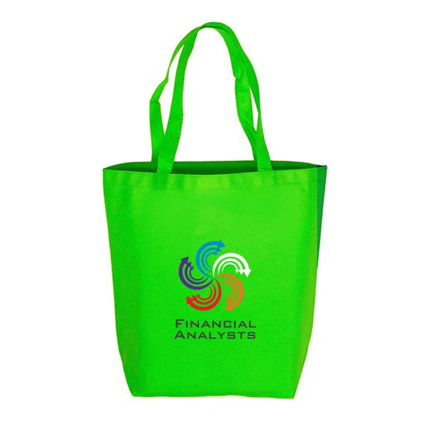 Coral Economy Grocery Tote Bags - Full Color (Q775711)