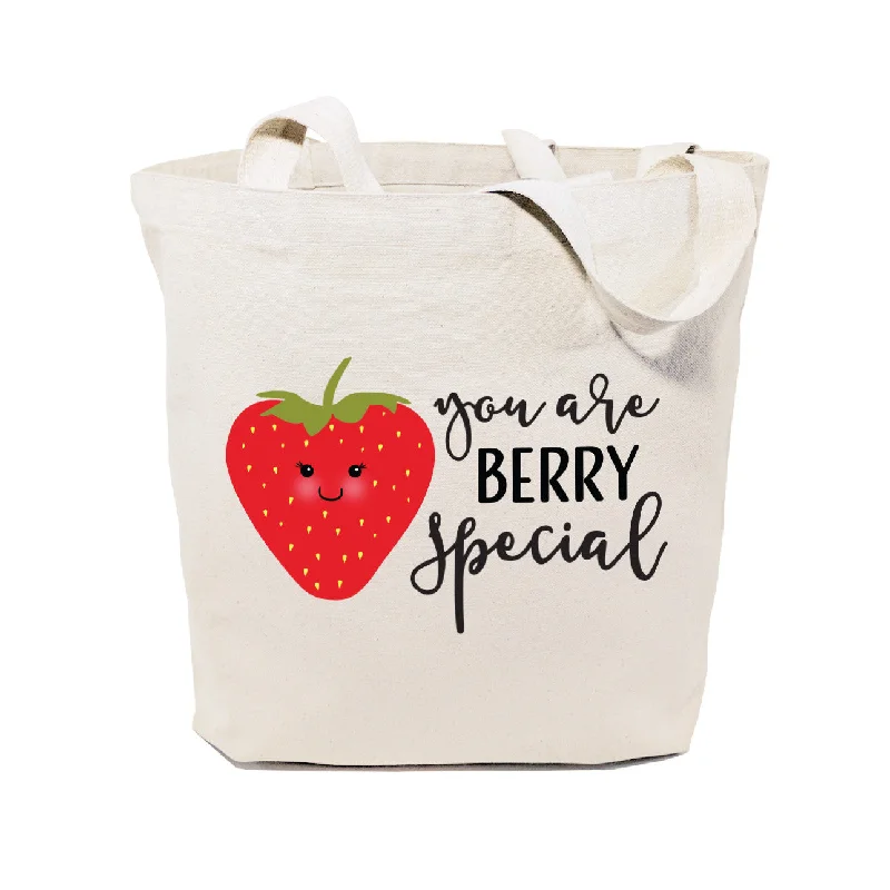 You Are Berry Special Cotton Canvas Tote Bag