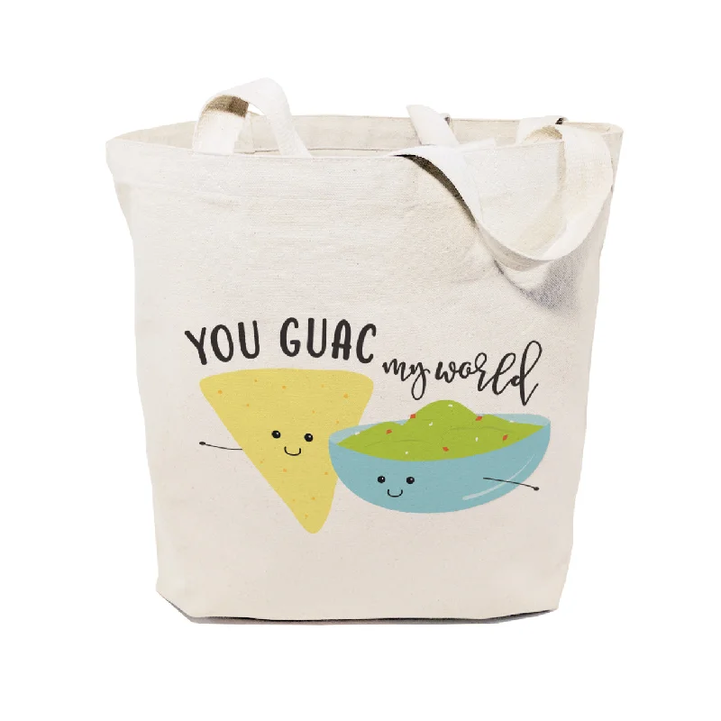 You Guac My World Cotton Canvas Tote Bag