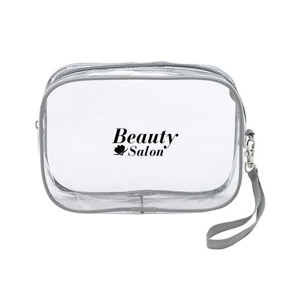 Cyrus Zippered Pouch With Handle (Q878322)