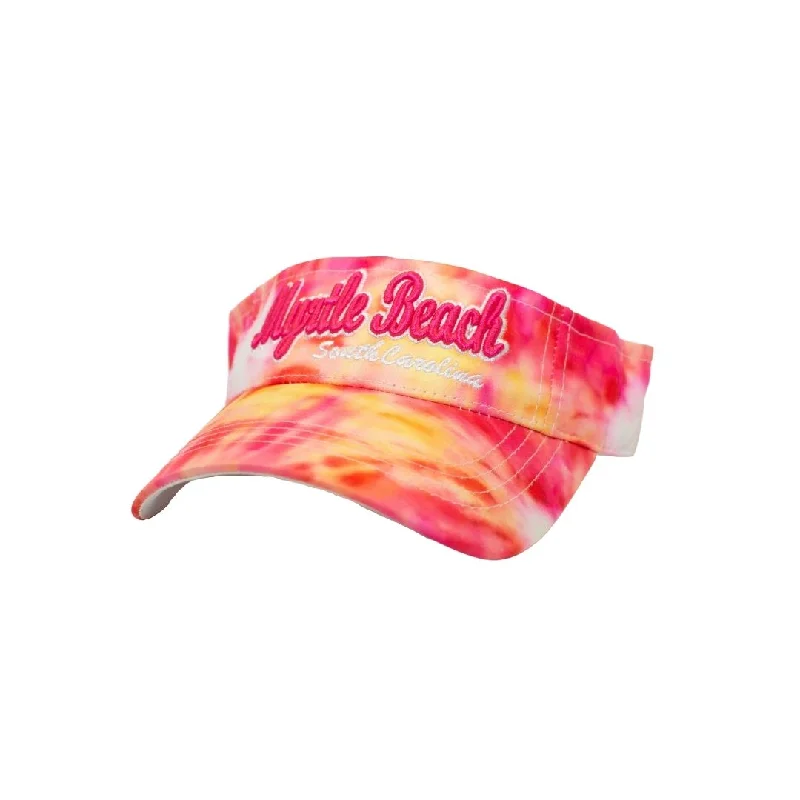 TIE DYE SUN VISOR | DROP NAME