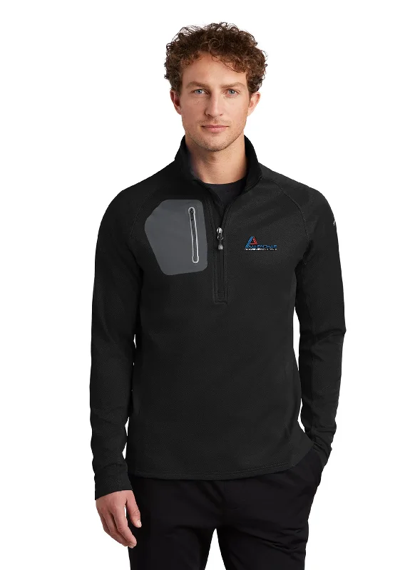 Eddie Bauer Half-Zip Performance Fleece, Black [Allendale Machinery Systems]