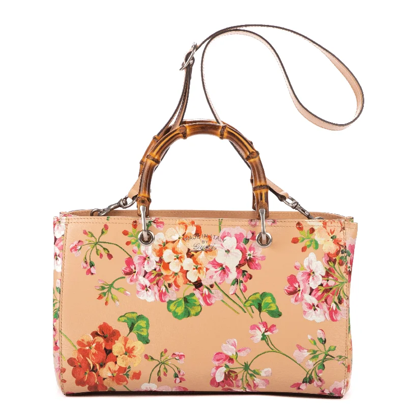 Floral Bamboo Tote