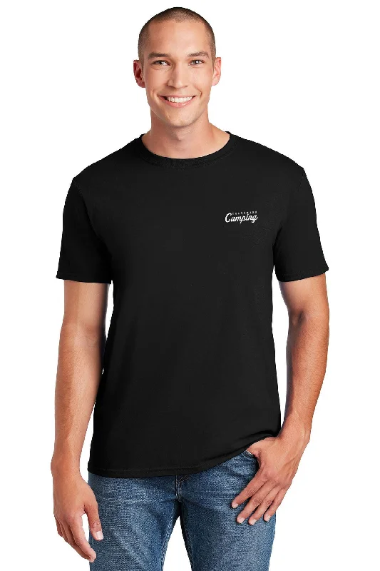 Gildan Softstyle T Shirt, Black [Trademark Camping]