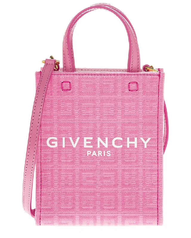 Givenchy G Vertical Mini Canvas Tote