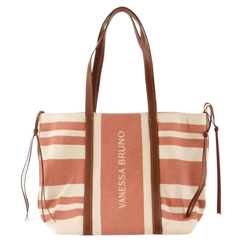 Gm Shopper Bag - Vanessa Bruno - Cotton - Brown