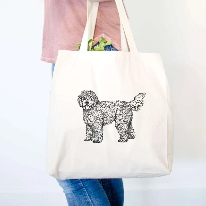 Halftone Golden Doodle  - Tote Bag