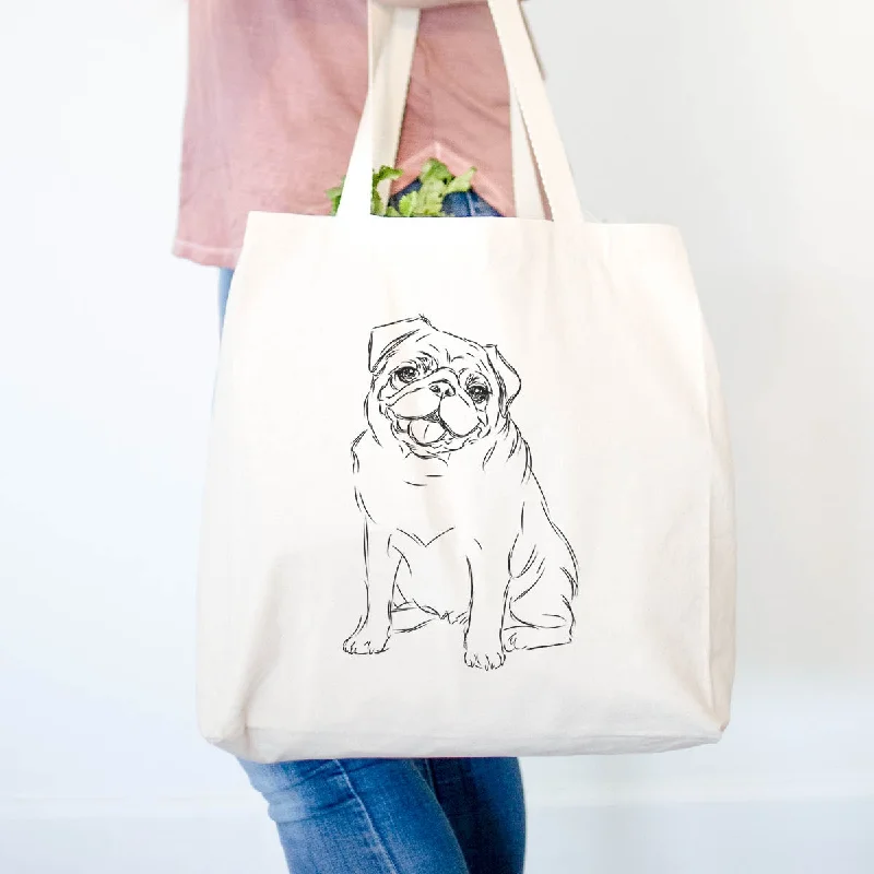 Higgins the Pug - Tote Bag