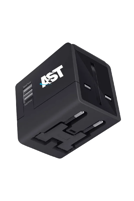 Hypergear All In One World Travel Adapter, Black [AST]