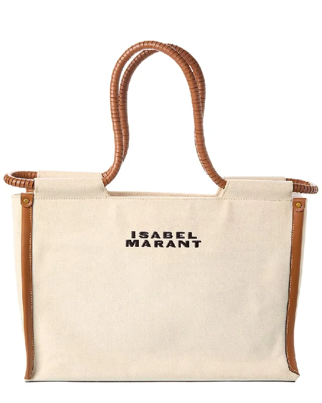 Isabel Marant Toledo Canvas & Leather Tote