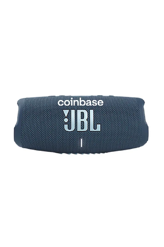 JBL Charge-5 Waterproof Speaker + Powerbank, Blue [Coinbase]