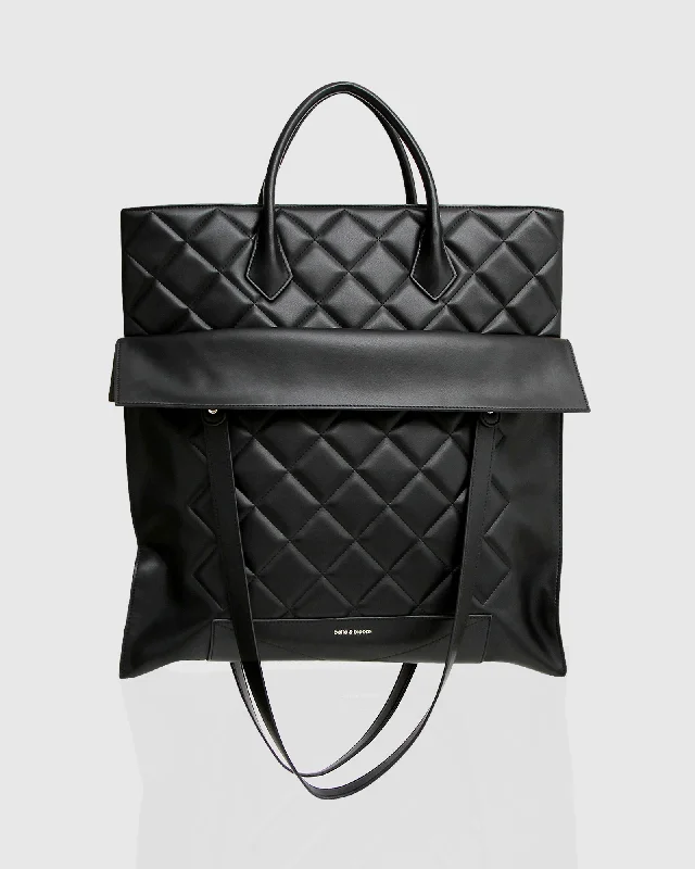 Lost Lovers Quilted Leather Tote