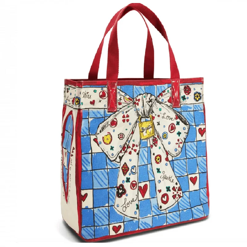 Love Sparkle Tote Bag In Multi