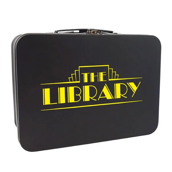 Matte Black Retro Lunch Boxes (Q669911)