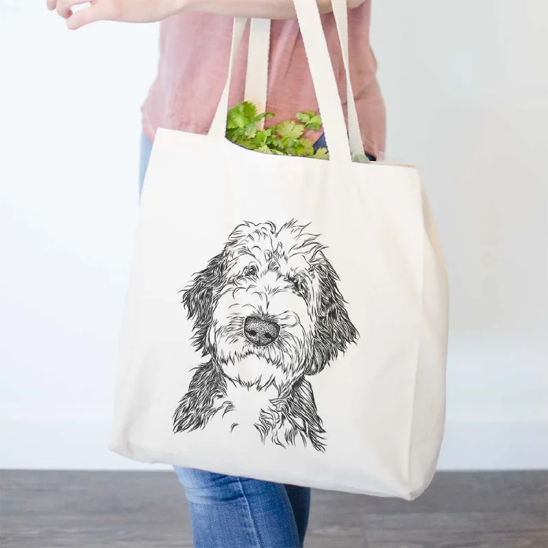 Milo Fluff the Sheepadoodle - Tote Bag