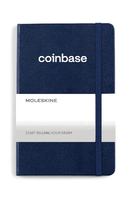 Moleskine Notebook Navy Blue [Coinbase]