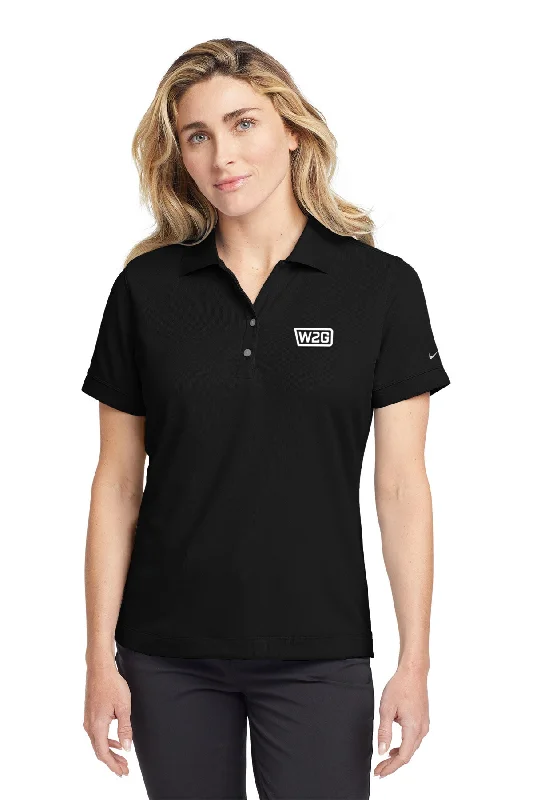 Nike Ladies Dri-FIT Classic Polo, Black [Ware2Go]