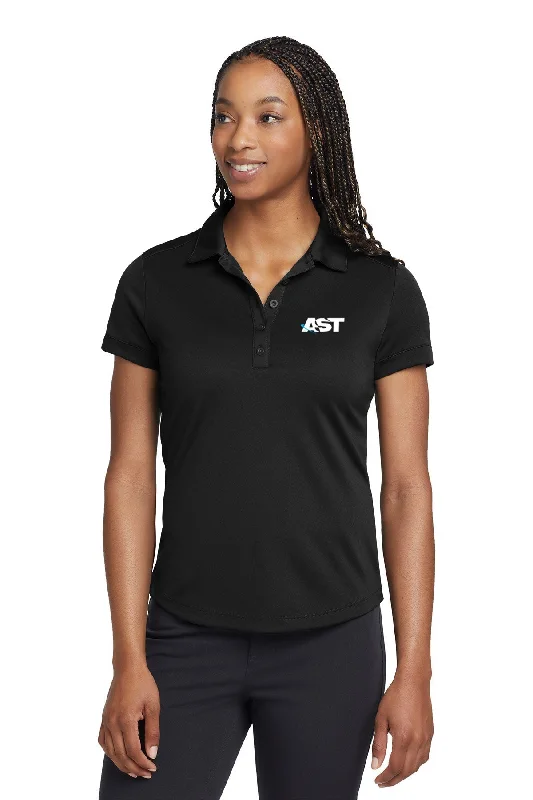 Nike Ladies Dri-FIT Players Modern Fit Polo, Black [AST]