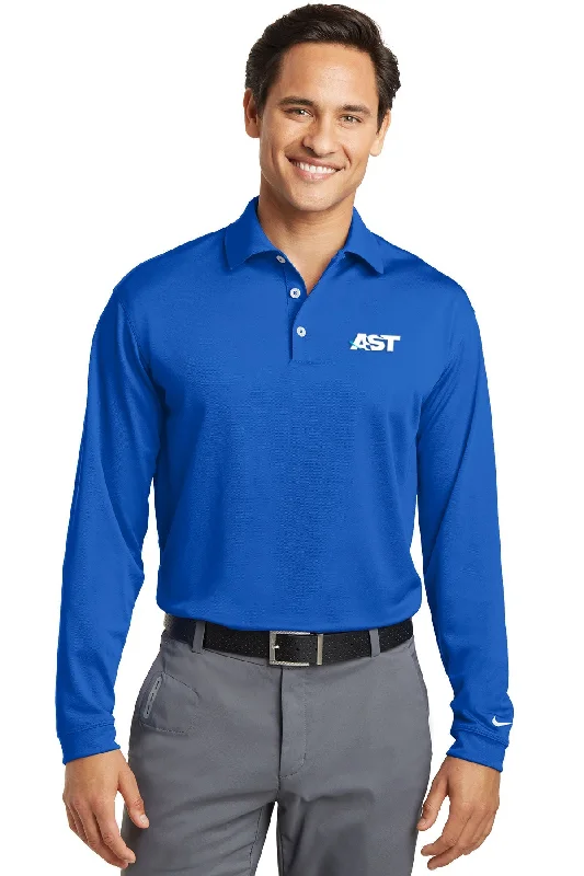 Nike Tall Long Sleeve Dri-FIT Stretch Polo, Blue Sapphire [AST]