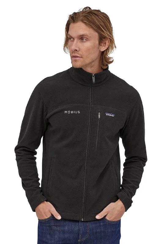 Patagonia Mens Micro D Fleece Jacket, Black [Mobius]