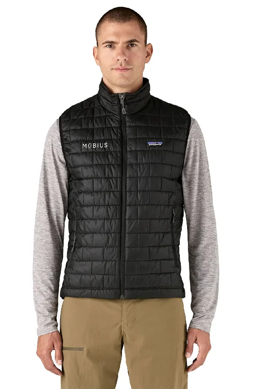 Patagonia Mens Nano Puff Vest, Black [Mobius]