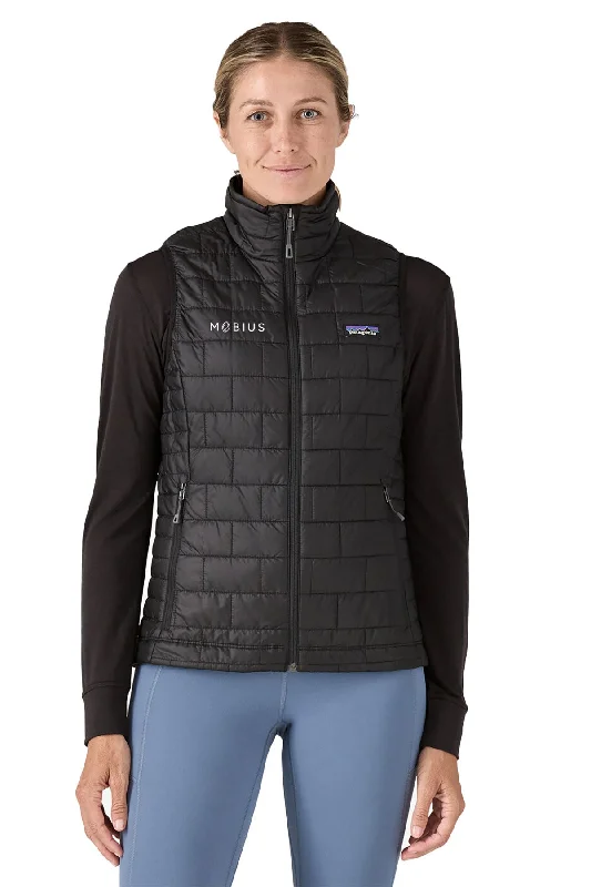 Patagonia Womens Nano Puff Vest, Black [Mobius]