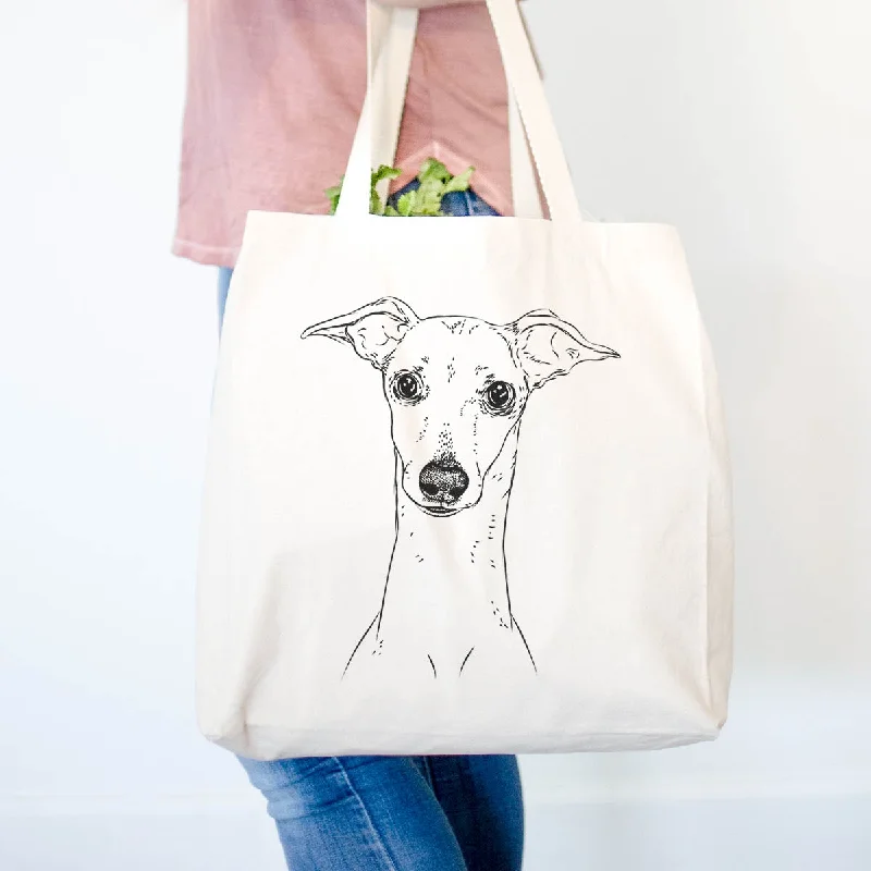 Pip the Italian Greyhound - Tote Bag