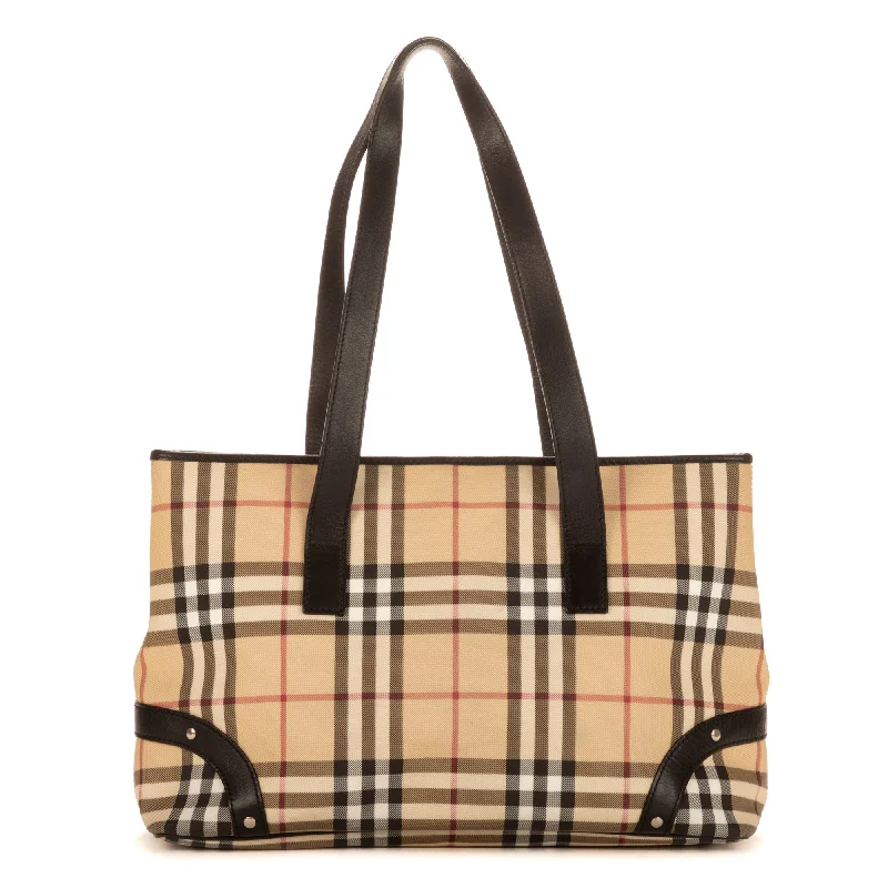 Plaid Tote