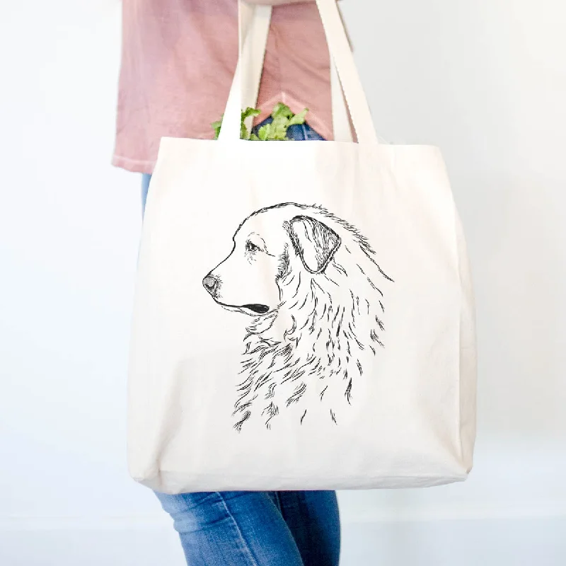 Profile Great Pyrenees  - Tote Bag