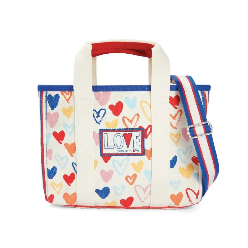 Red White And You Mini Tote Bag In Multi