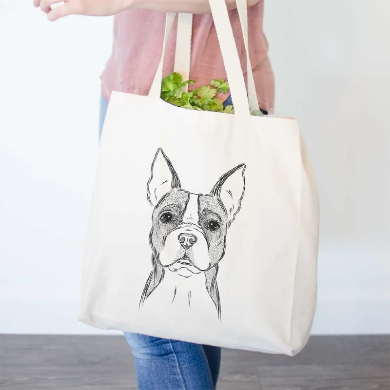 Scout the Boston Terrier - Tote Bag