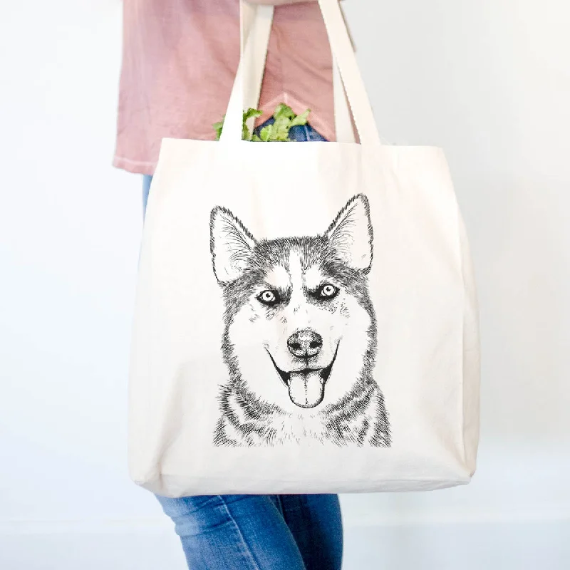 Sesi the Siberian Husky - Tote Bag