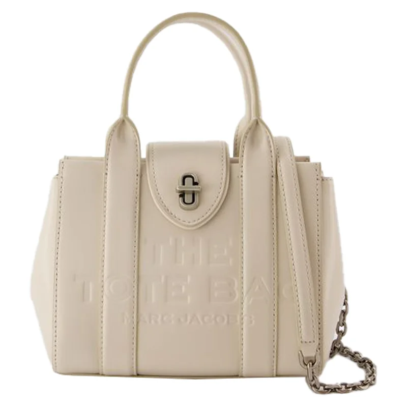 The Mini Tote - Marc Jacobs - Leather - White