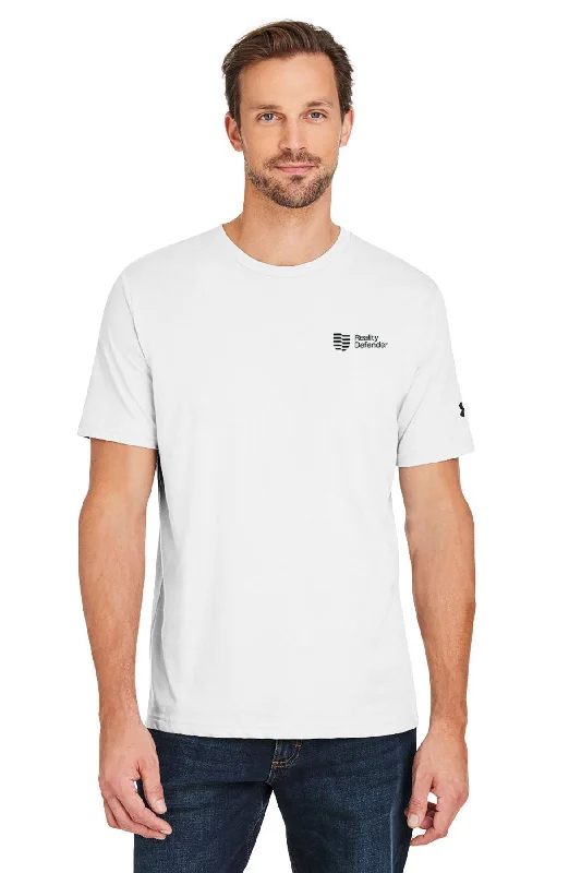 Under Armour Mens Athletic 2.0 T-Shirt, White [Reality Defender]