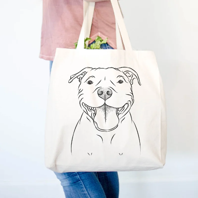 Wafer the Staffordshire Bull Terrier - Tote Bag