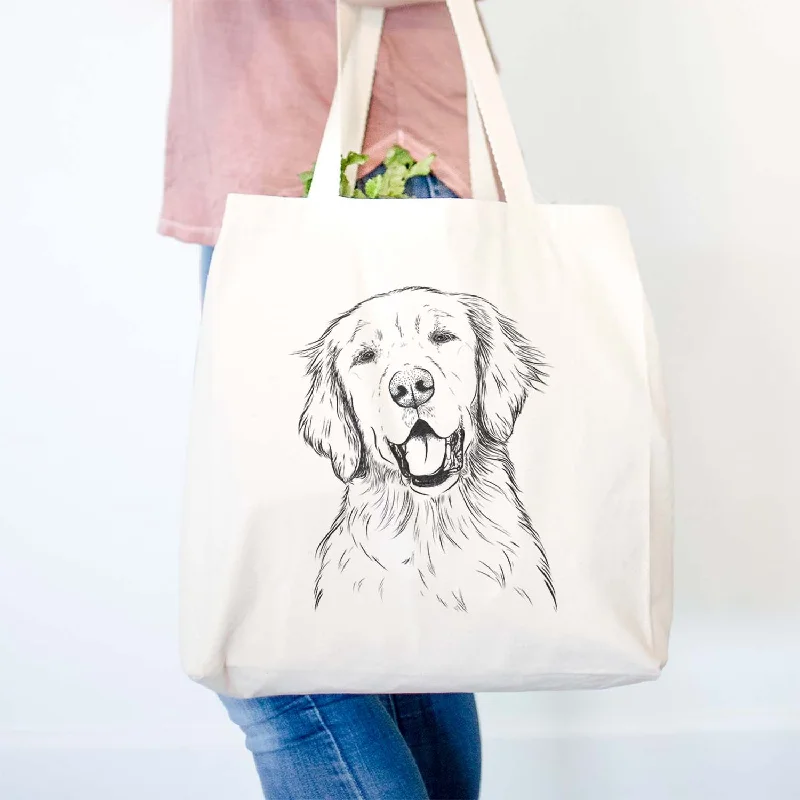 Wallace the Golden Retriever - Tote Bag