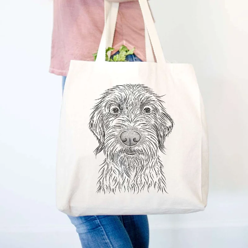 Wilkins the Wirehaired Pointing Griffon - Tote Bag