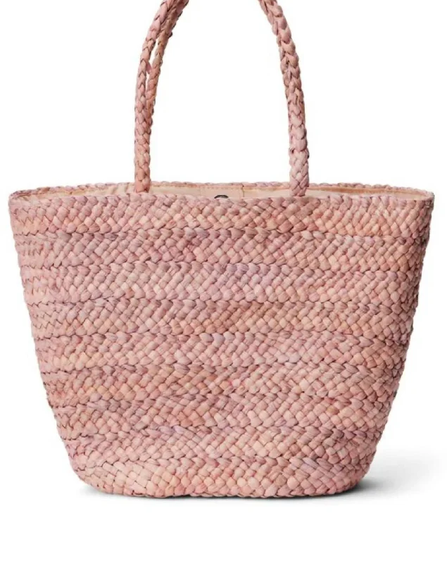 Women's Lagoon Tote Bag In Blush