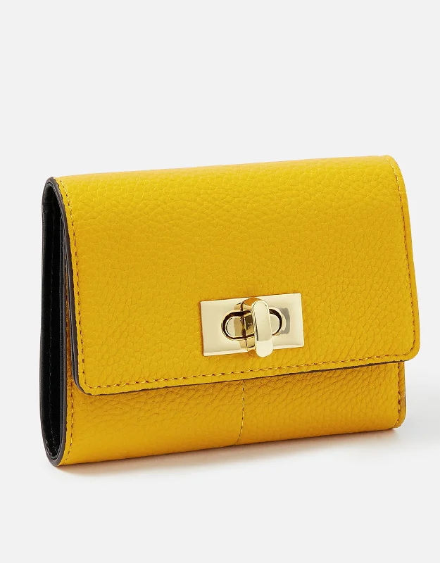 Accessorize London women's Yellow Sandra Purse Wallet