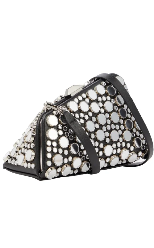 Black Midnight Workmanship Mirror Clutch