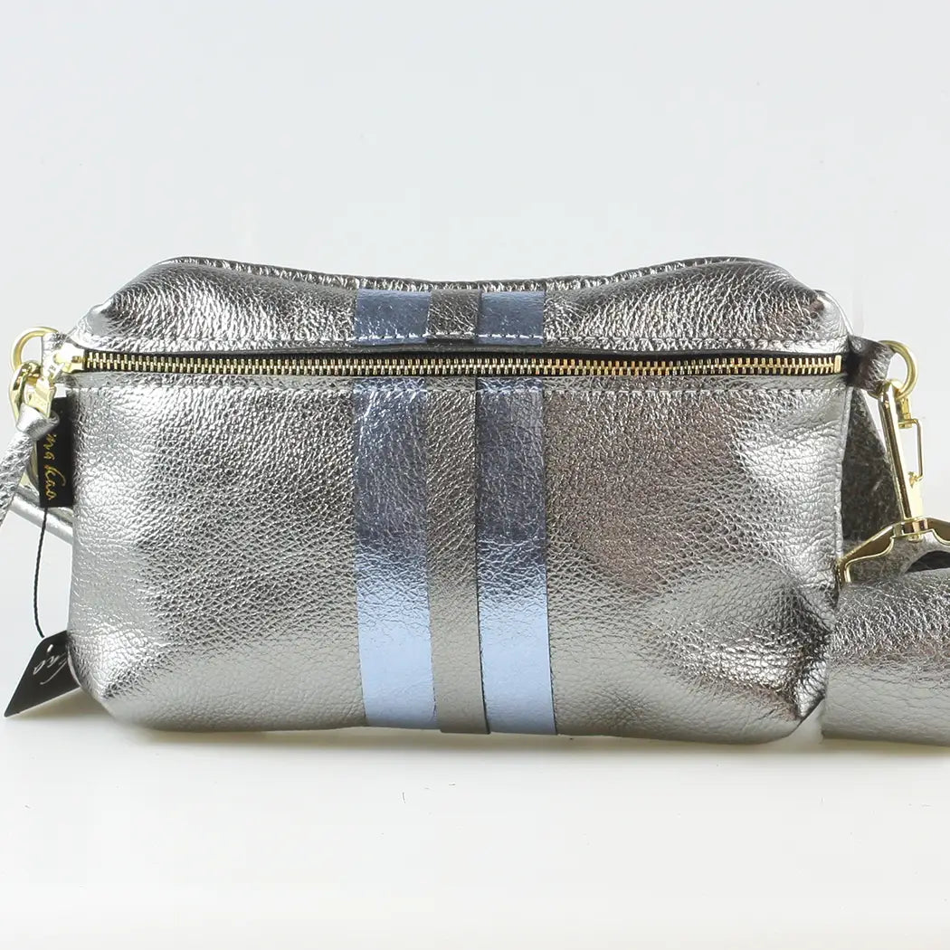 Breckenridge Hipbag in Gunmetal/Ice