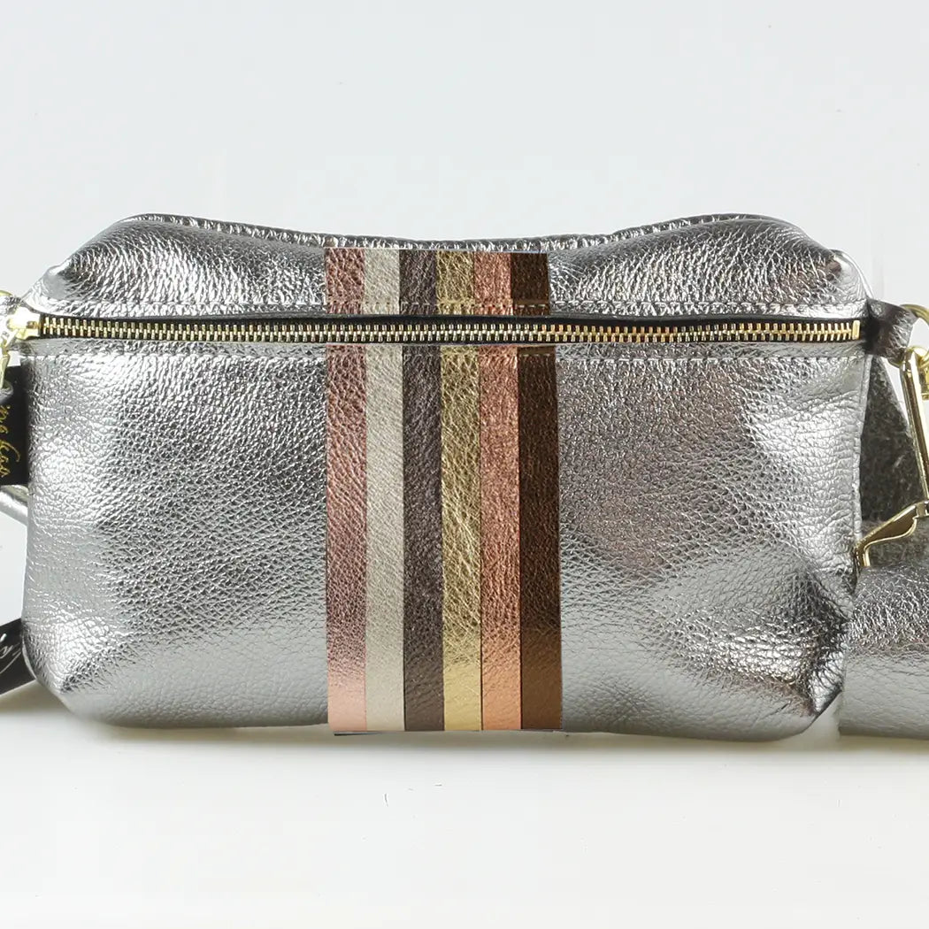 Breckenridge Hipbag in Gunmetal/Neutral