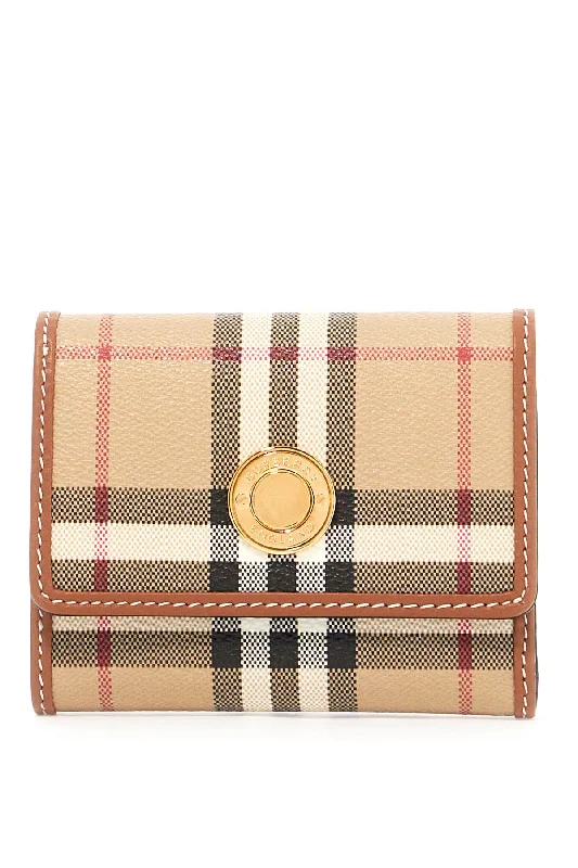 Burberry Book Wallet In Faux Leather